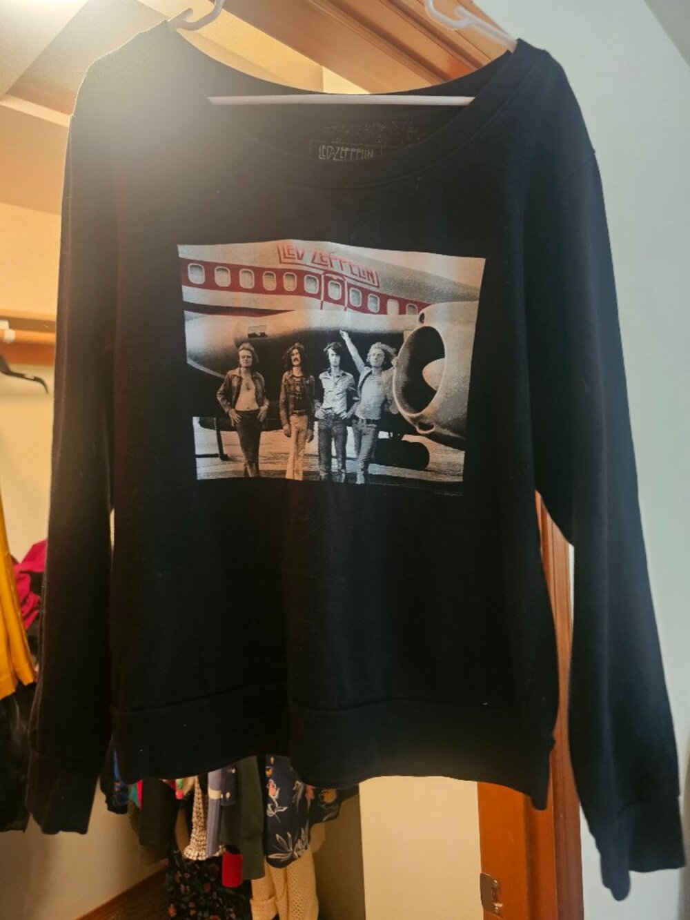 Led Zeppelin vintage black sweatshirt